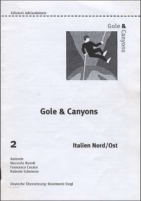 Begleitheft zu GOLE & CANYONS (Vol. 2) ITALIEN NORD / OST